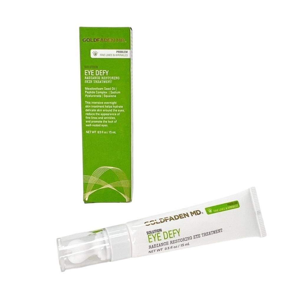 Goldfaden MD Eye Defy Radiance Restoring Treatment 0.5 fl oz / 15 mL New NWT